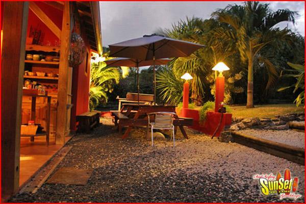 Sunset Surf Camp Pansiyon Saint-Francois  Dış mekan fotoğraf