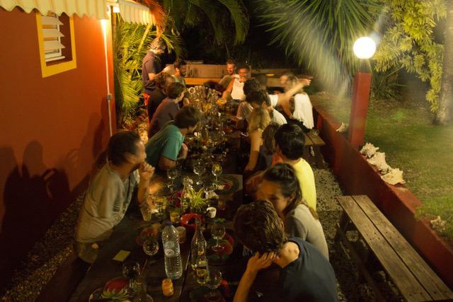 Sunset Surf Camp Pansiyon Saint-Francois  Dış mekan fotoğraf